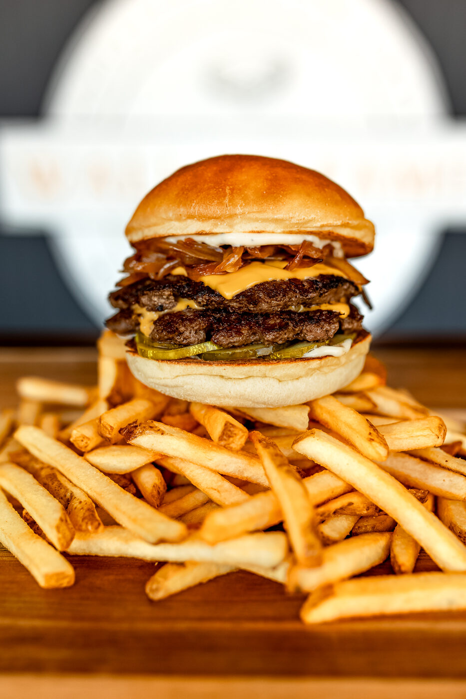 Super Smash Bro burger